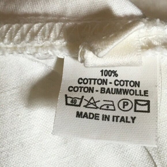 Jimmy Taverniti White Snap Front Military Jacket - Picture 11 of 12